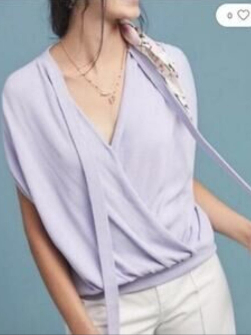 Anthropologie Cross Over Sweater, NWOT